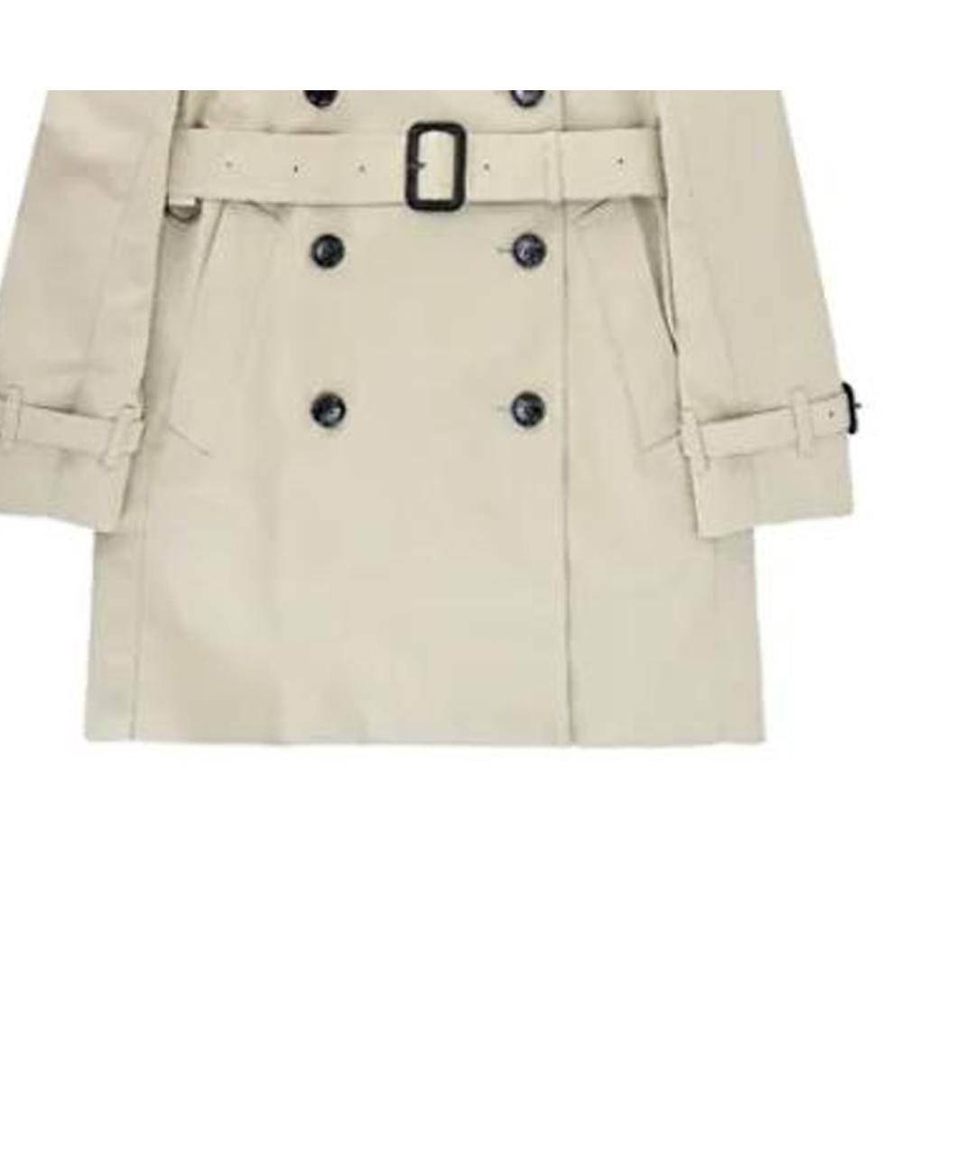 BURBERRY Хаки пальто, фото 5