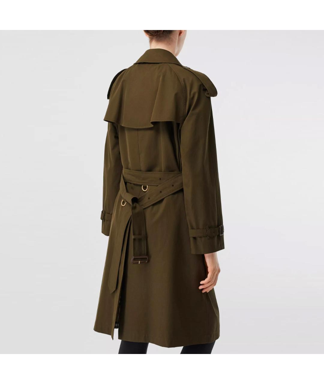 BURBERRY Хаки тренч/плащ, фото 3