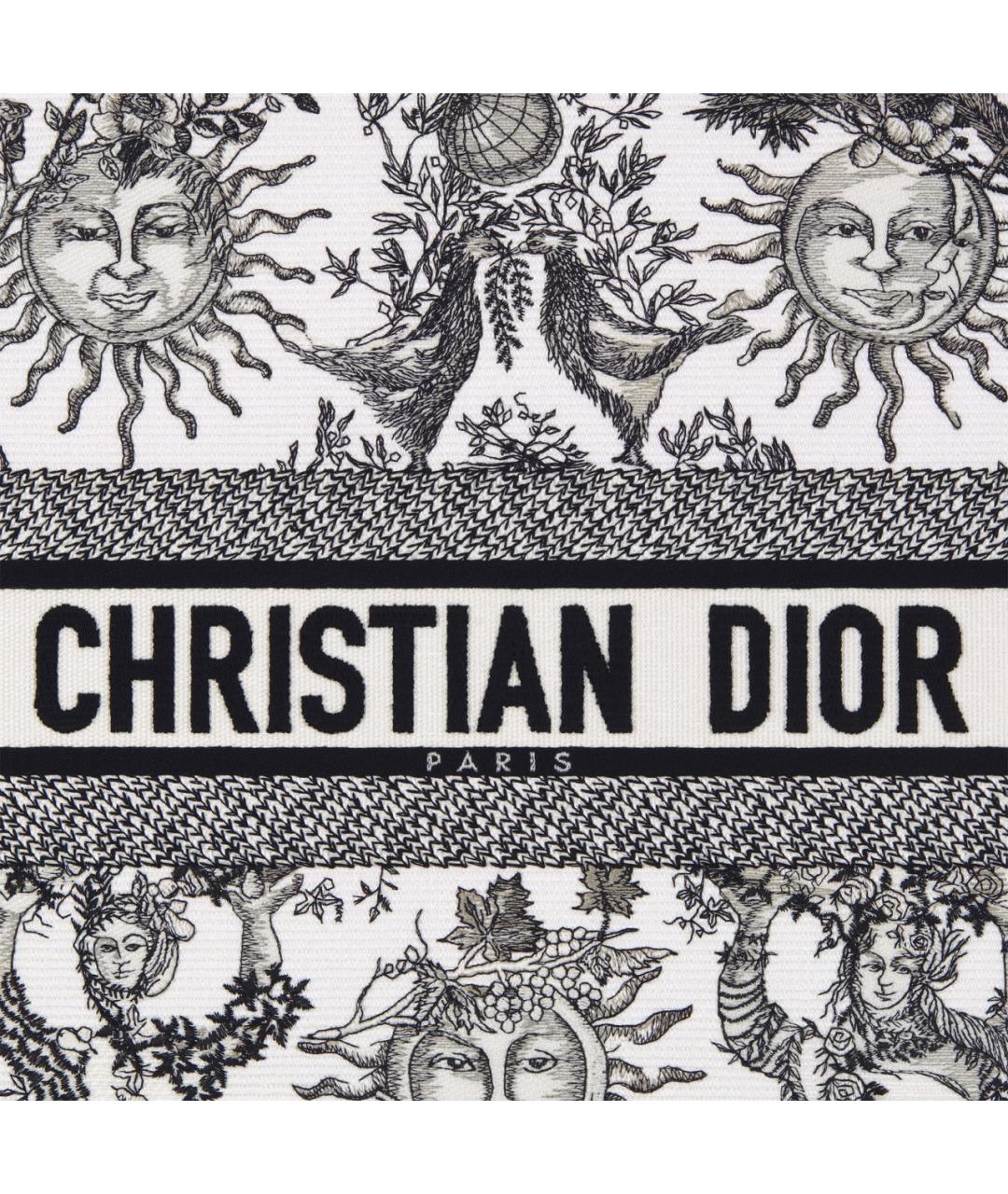 CHRISTIAN DIOR Белая сумка с короткими ручками, фото 5