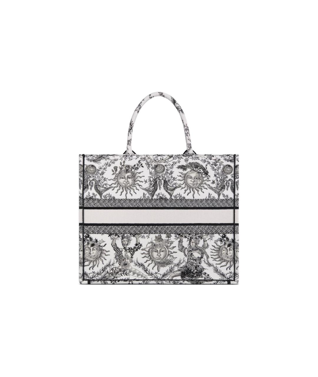 CHRISTIAN DIOR Белая сумка с короткими ручками, фото 3