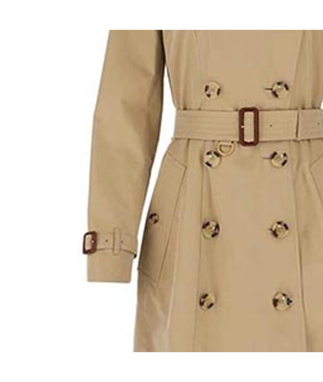 BURBERRY Хаки хлопковый тренч/плащ, фото 7