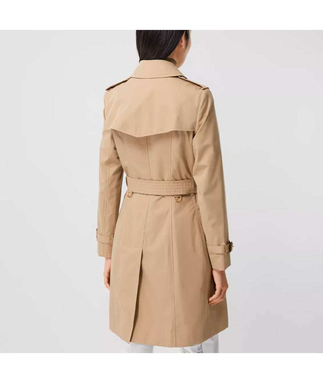 BURBERRY Хаки хлопковый тренч/плащ, фото 6