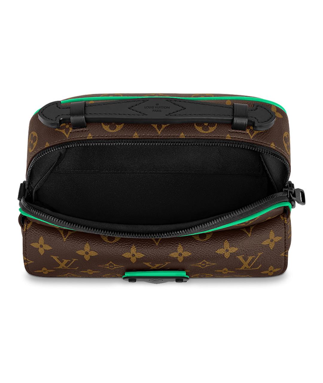 LOUIS VUITTON Коричневая барсетка, фото 4
