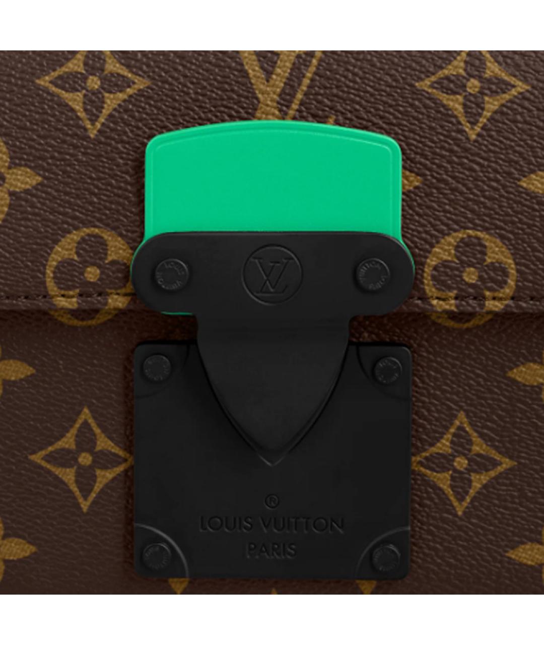 LOUIS VUITTON Коричневая барсетка, фото 5