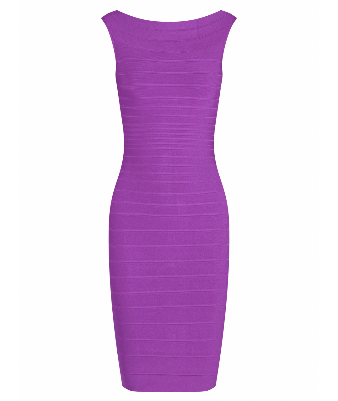 HERVE LEGER Фиолетовое повседневное платье, фото 1