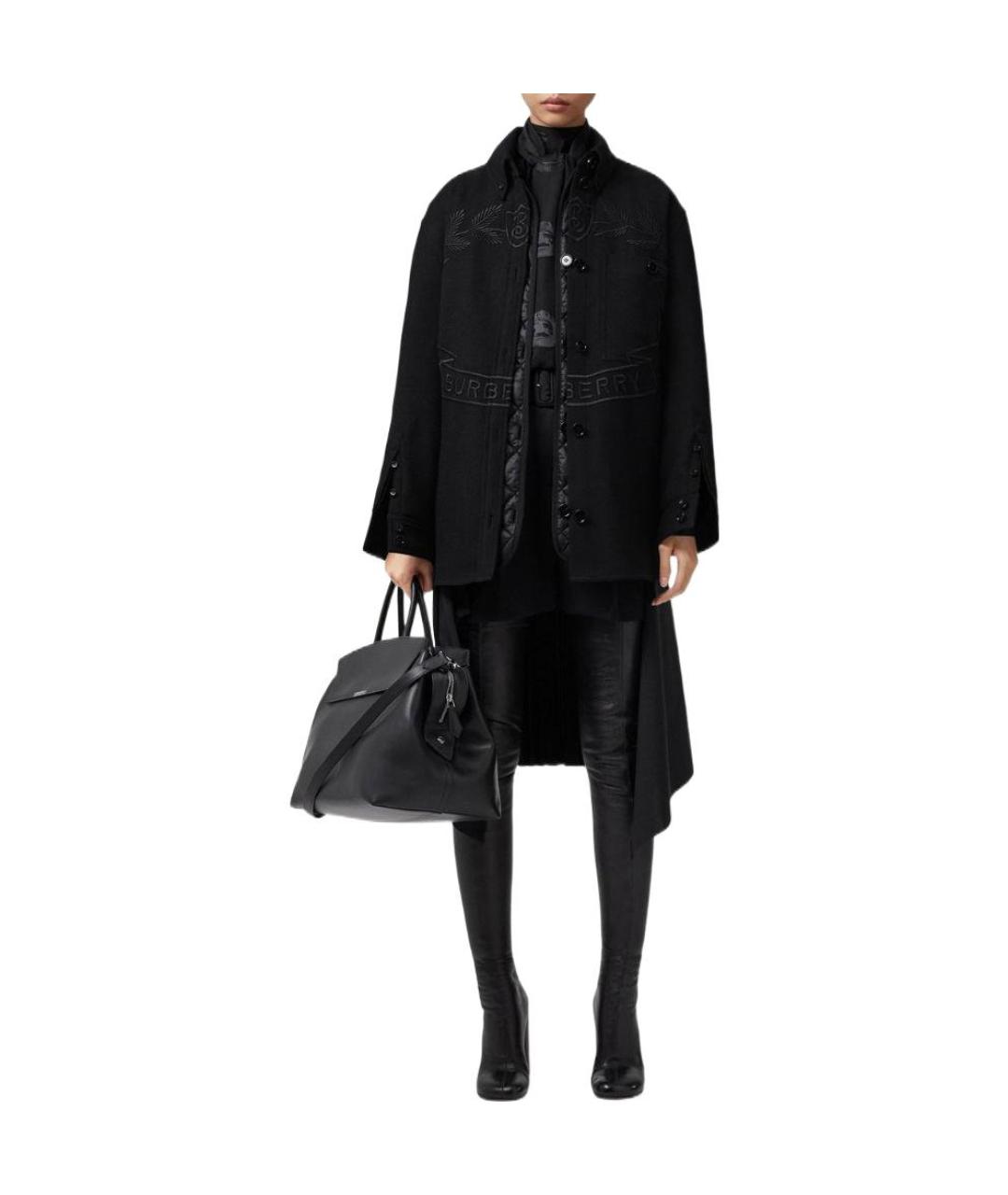 BURBERRY Черная куртка, фото 2