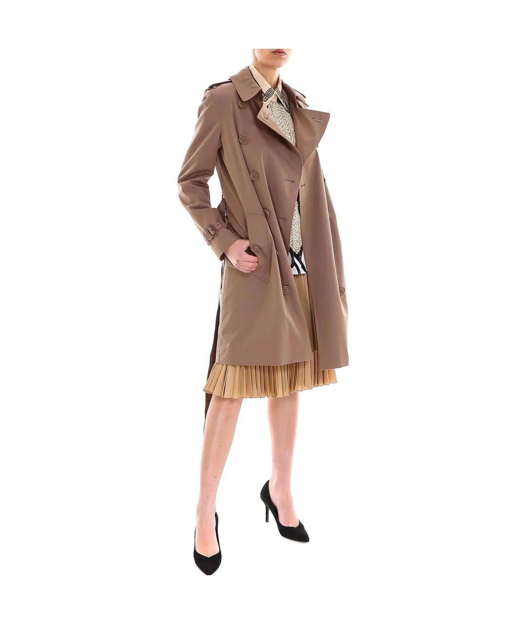 BURBERRY Коричневый тренч/плащ, фото 4