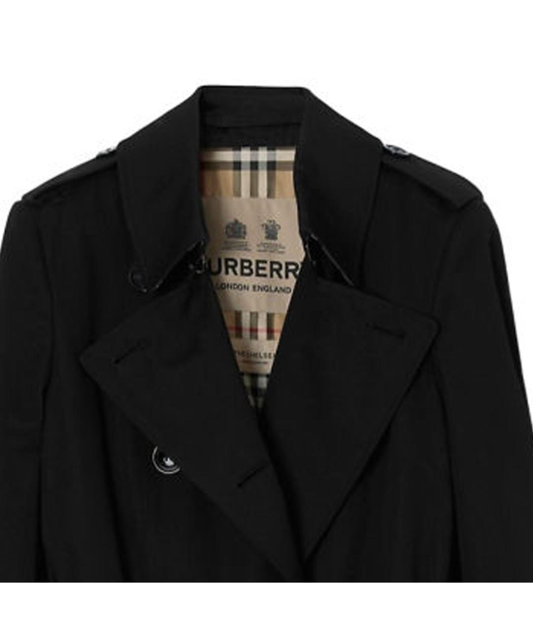 BURBERRY Черный тренч/плащ, фото 6