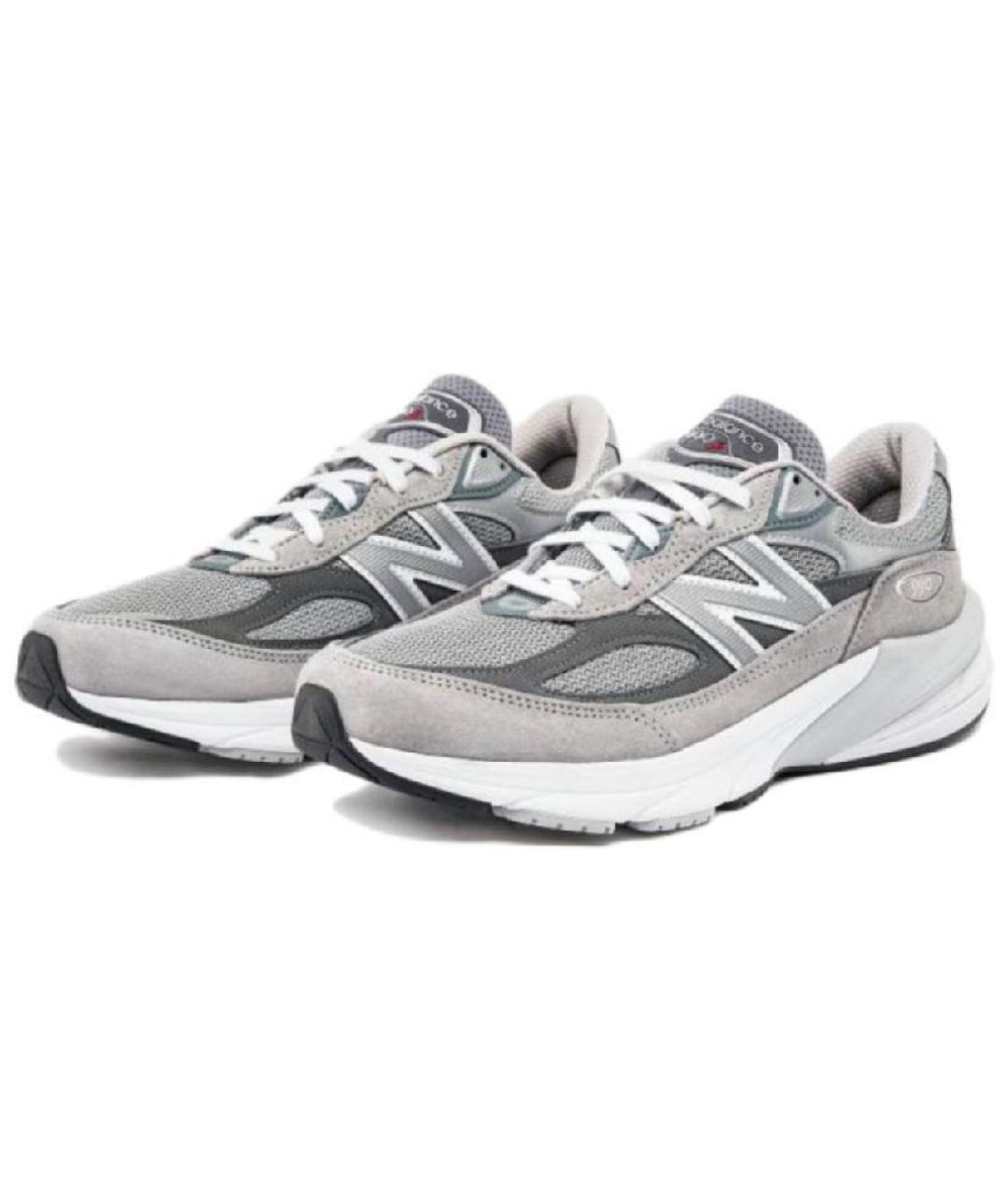 NEW BALANCE Серые высокие кроссовки / кеды, фото 2