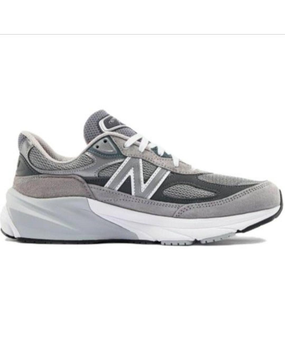 NEW BALANCE Серые высокие кроссовки / кеды, фото 4