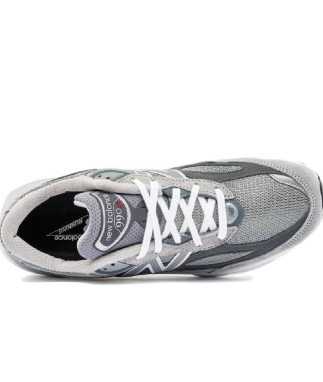 NEW BALANCE Серые высокие кроссовки / кеды, фото 3