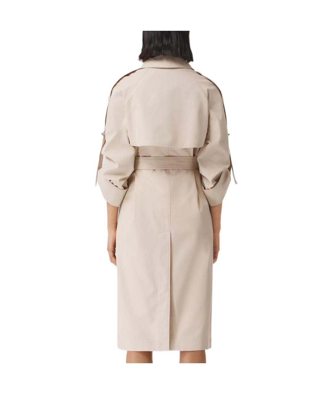 BURBERRY Бежевый тренч/плащ, фото 3