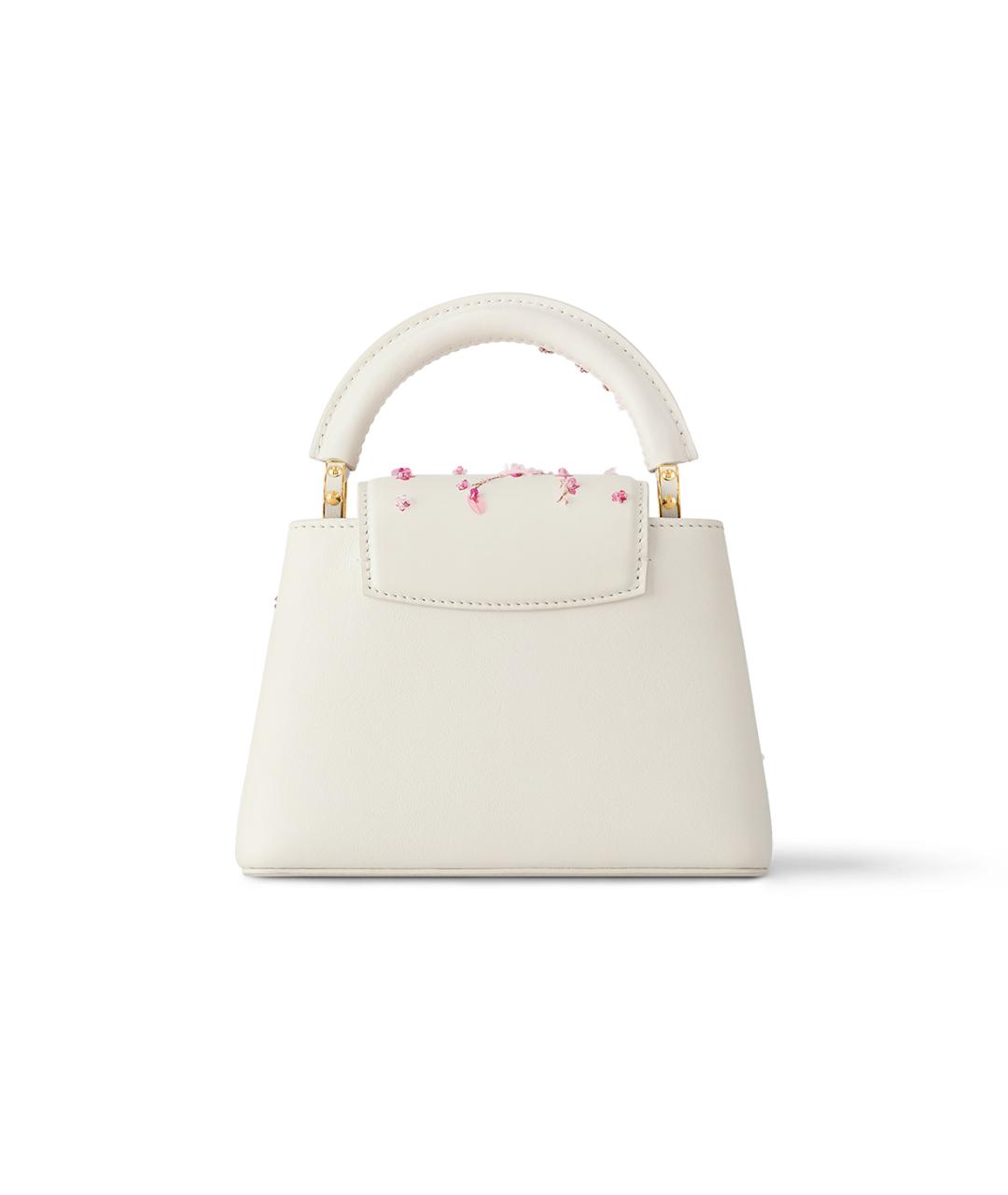 LOUIS VUITTON Белая сумка с короткими ручками, фото 3