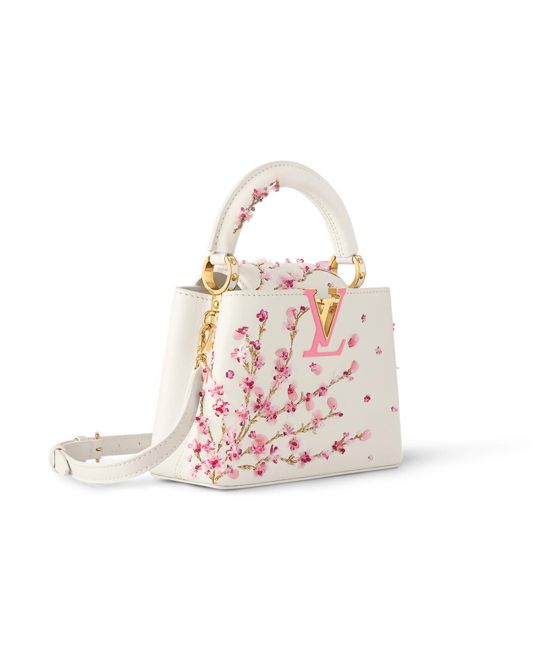 LOUIS VUITTON Белая сумка с короткими ручками, фото 2