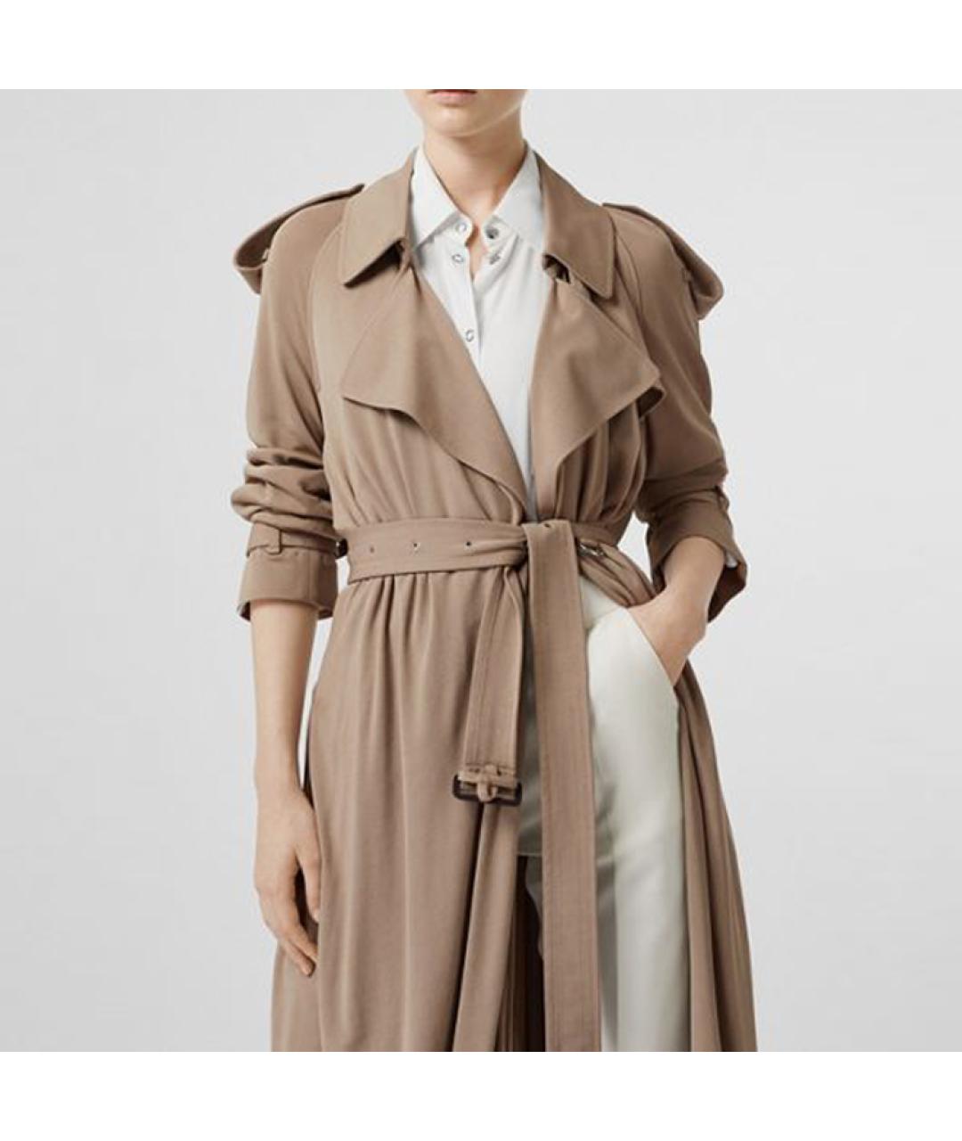 BURBERRY Бежевый тренч/плащ, фото 5