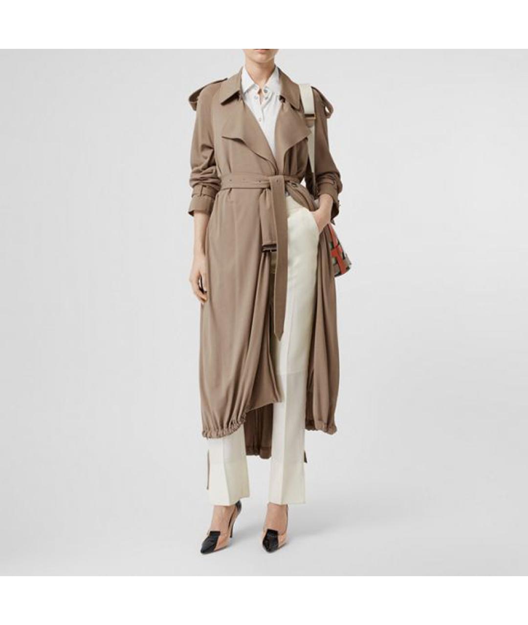 BURBERRY Бежевый тренч/плащ, фото 4