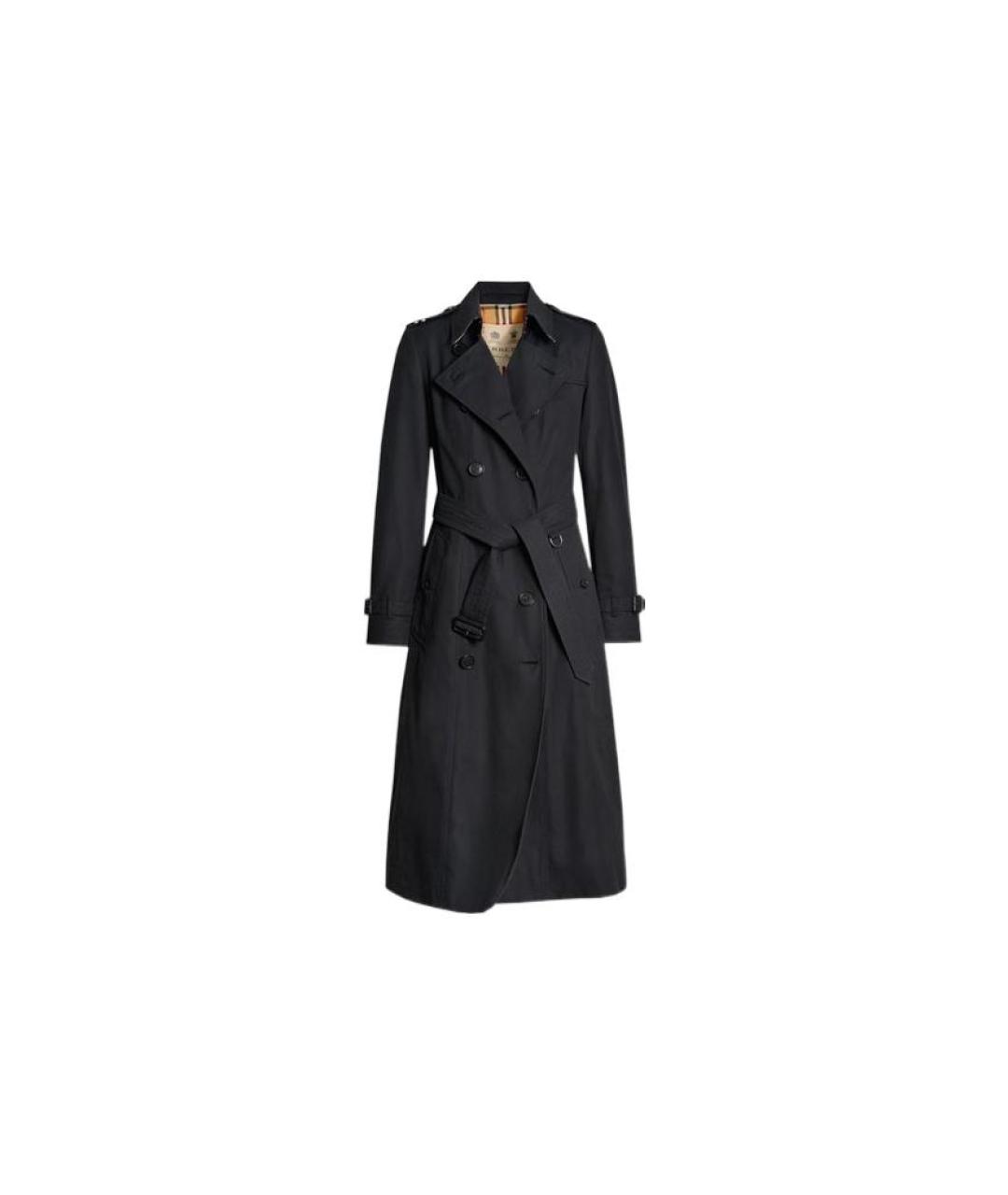 BURBERRY Черный тренч/плащ, фото 1