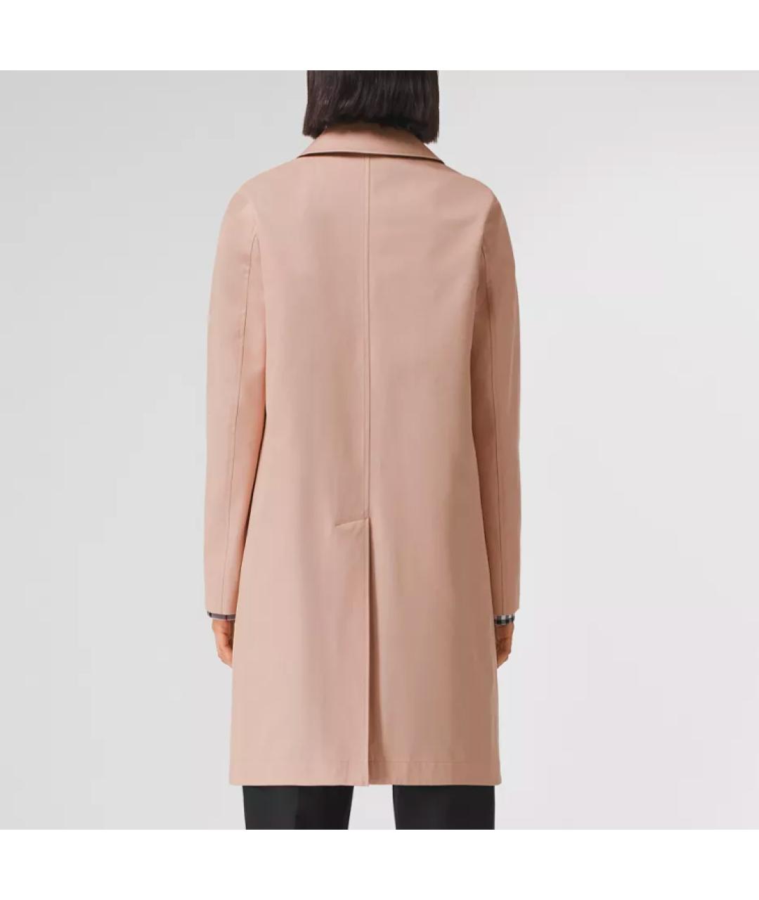 BURBERRY Розовое пальто, фото 3