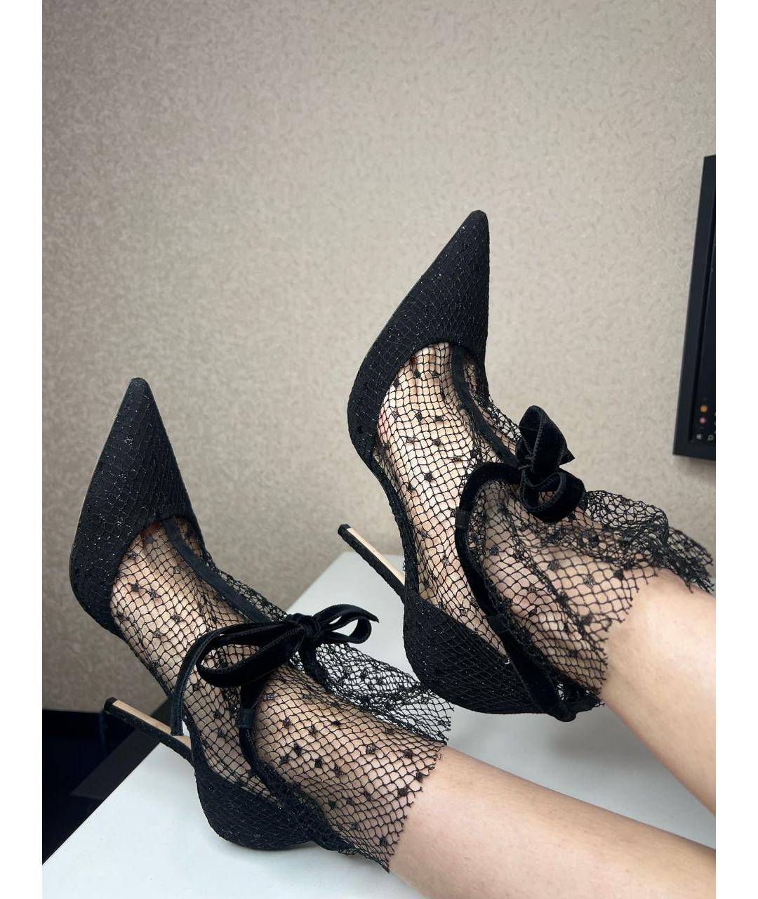 JIMMY CHOO Черные туфли, фото 5