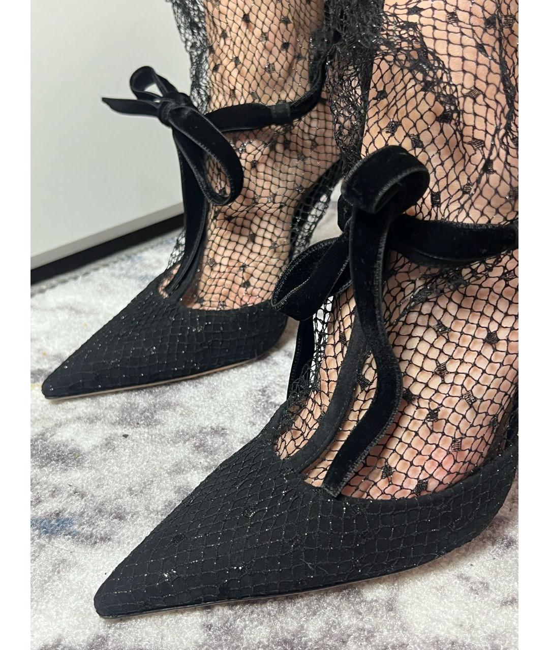 JIMMY CHOO Черные туфли, фото 7