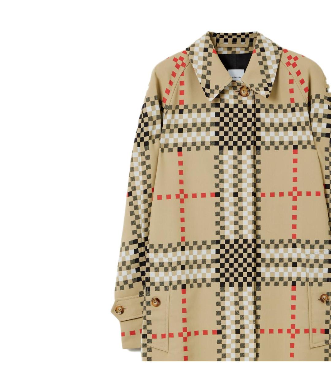 BURBERRY Бежевое пальто, фото 6