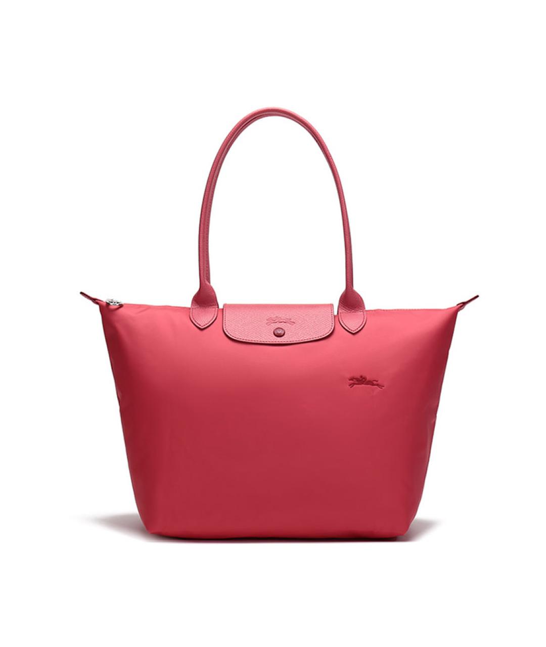 LONGCHAMP Красная тканевая сумка через плечо, фото 8