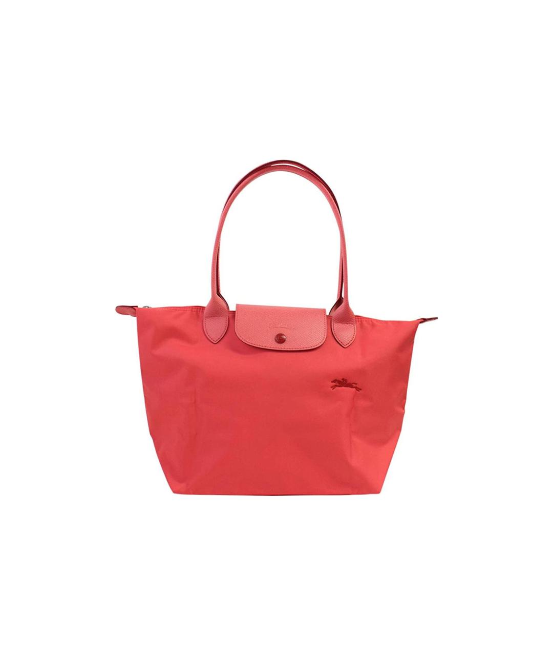 LONGCHAMP Красная тканевая сумка через плечо, фото 3