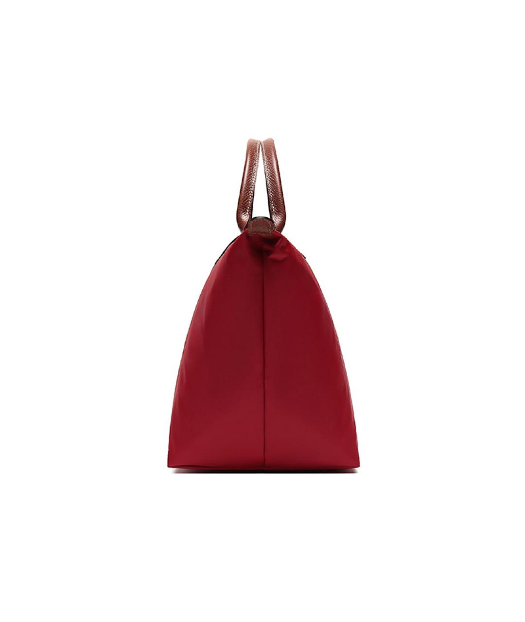 LONGCHAMP Красная сумка с короткими ручками, фото 3