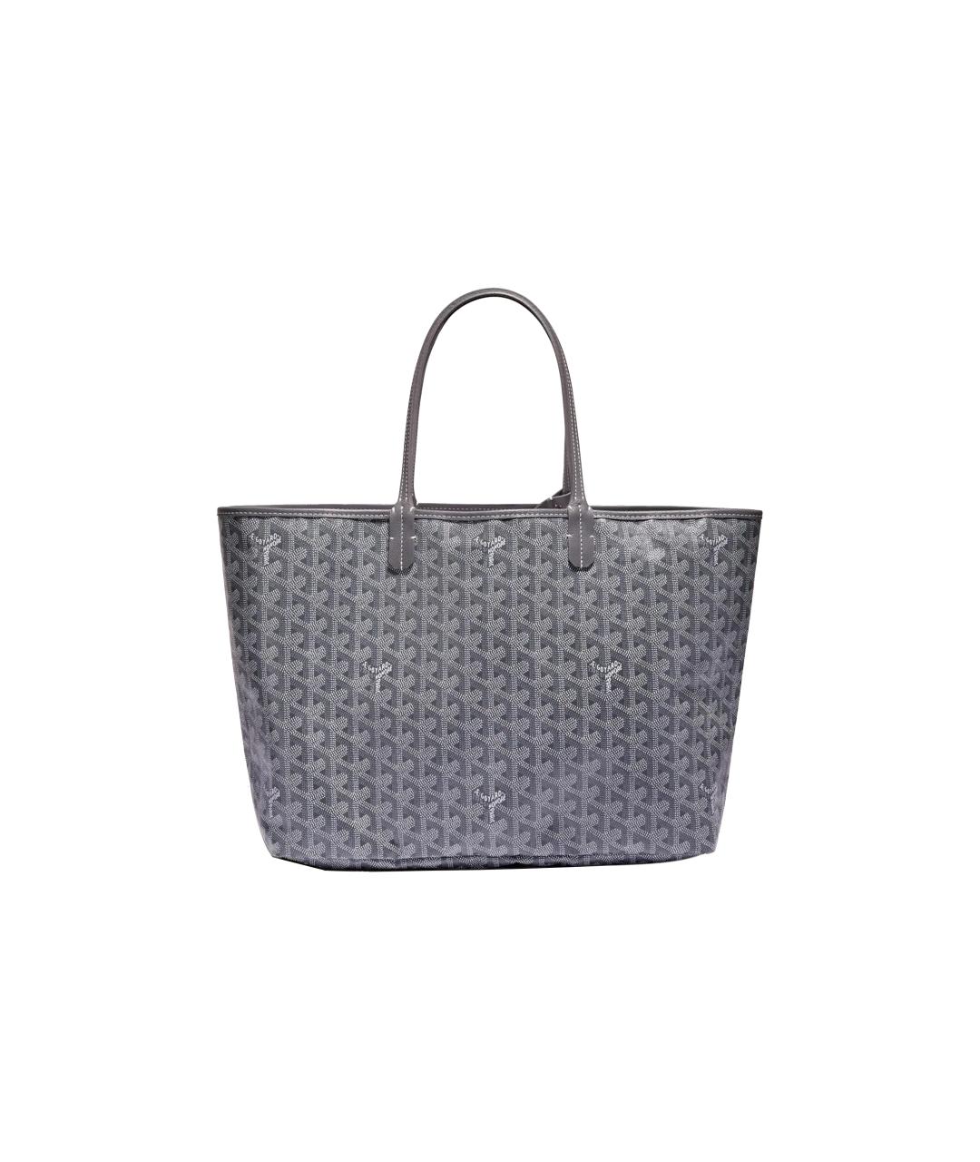 GOYARD Серая сумка с короткими ручками, фото 2
