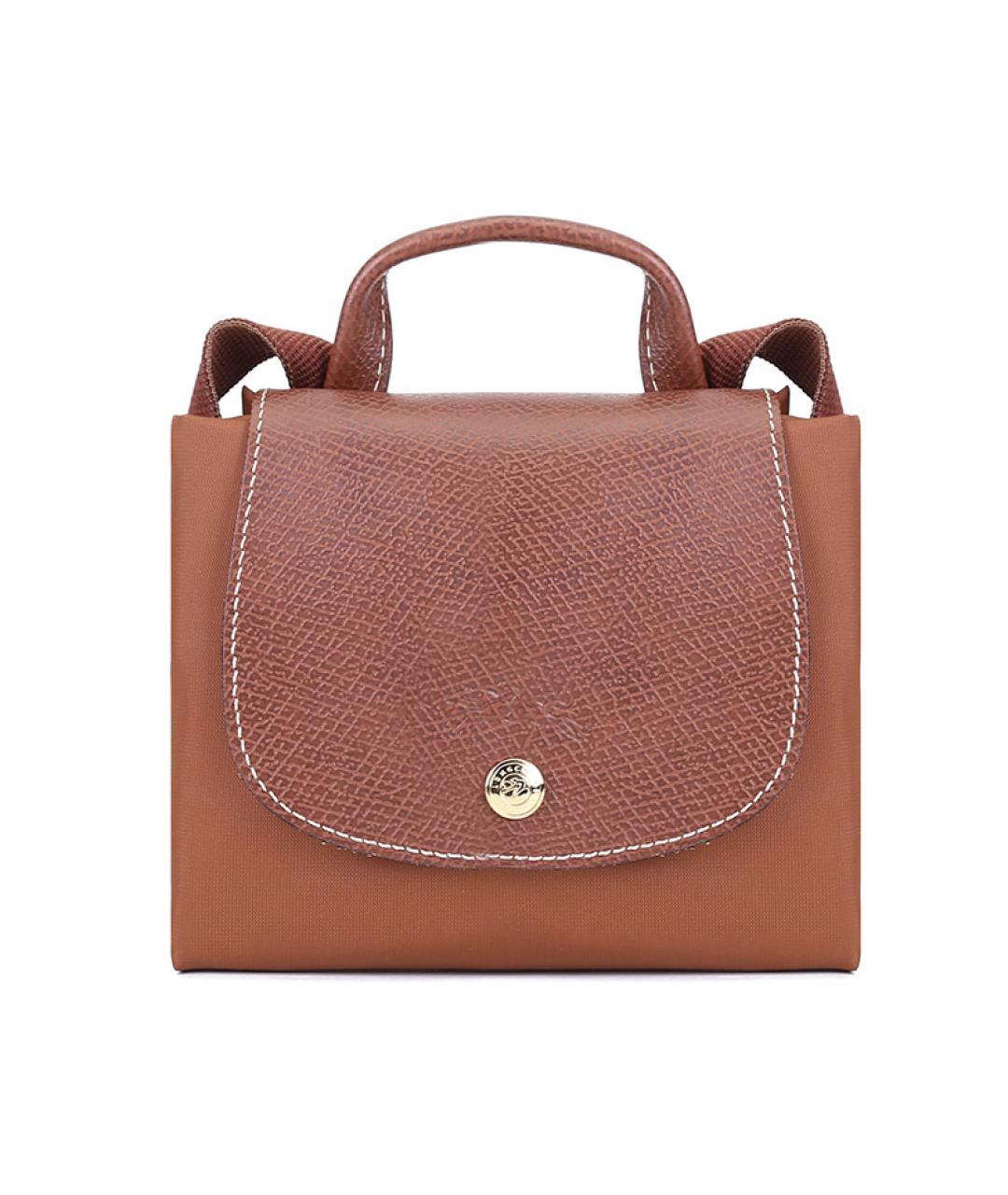 LONGCHAMP Коричневый рюкзак, фото 7