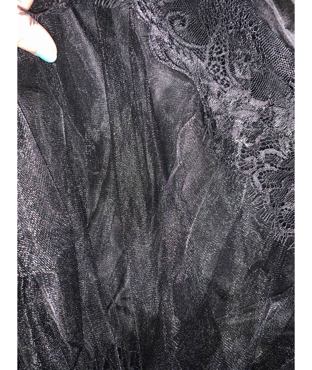 DIANE VON FURSTENBERG Черное коктейльное платье, фото 6