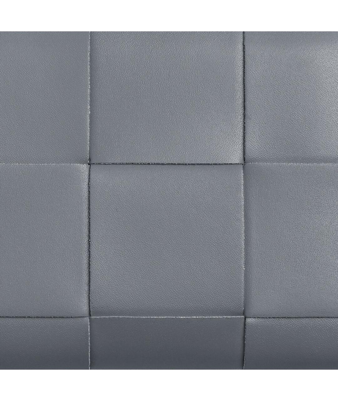 BOTTEGA VENETA Серый кожаный кошелек, фото 4