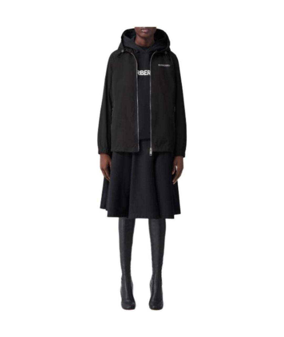 BURBERRY Черная куртка, фото 2