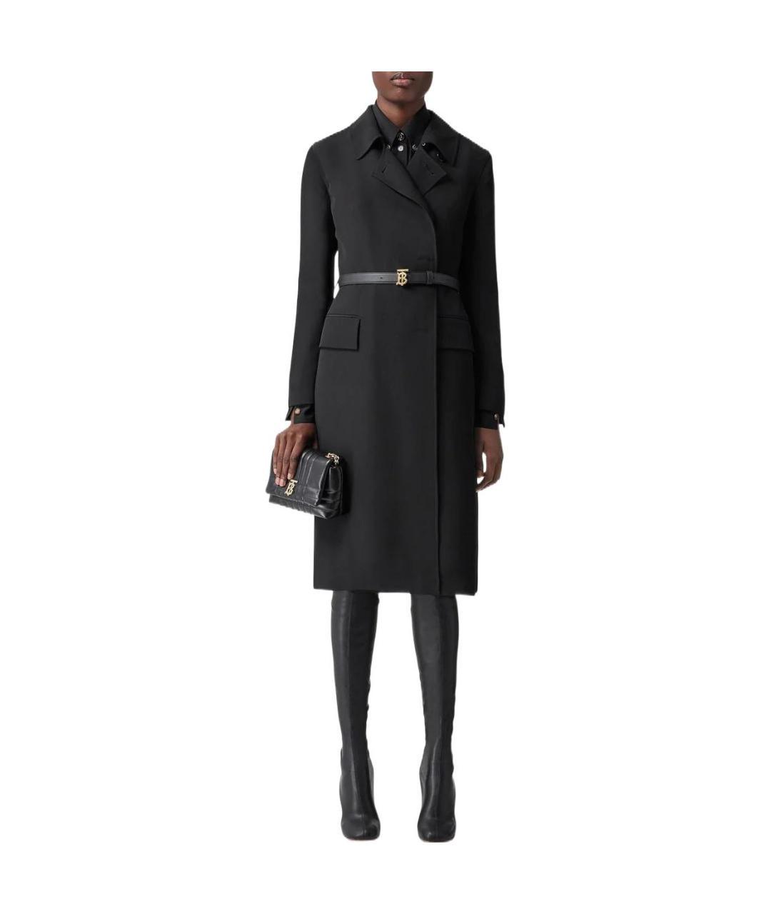 BURBERRY Черный тренч/плащ, фото 4