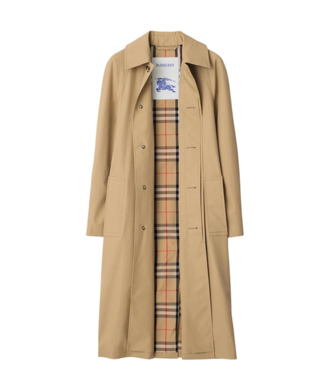 BURBERRY Бежевый тренч/плащ, фото 2