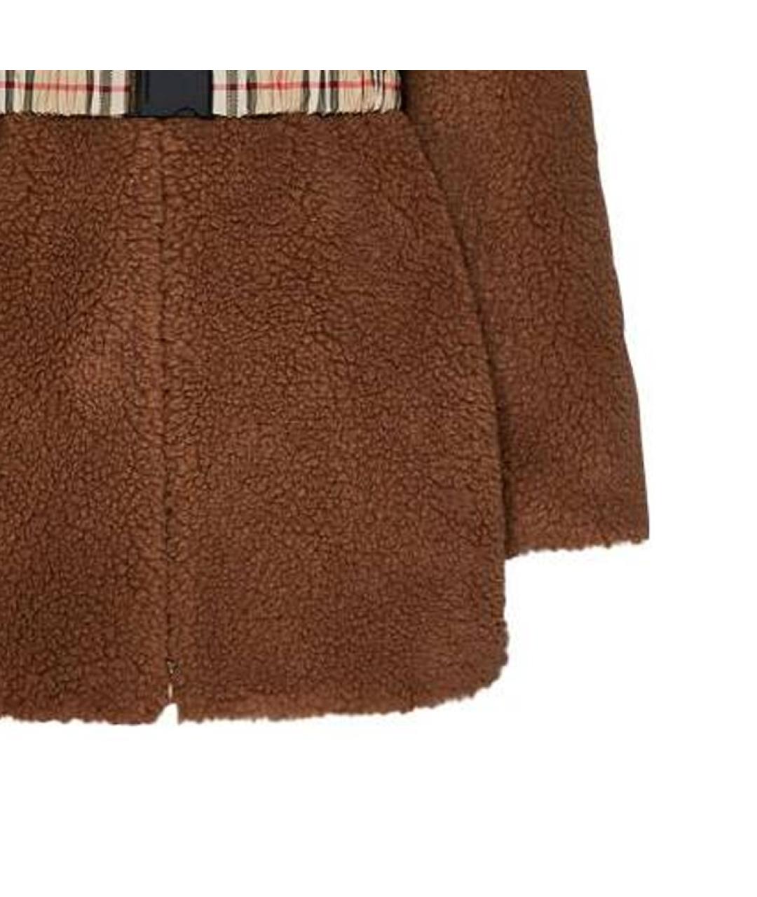 BURBERRY Бежевое пальто, фото 5