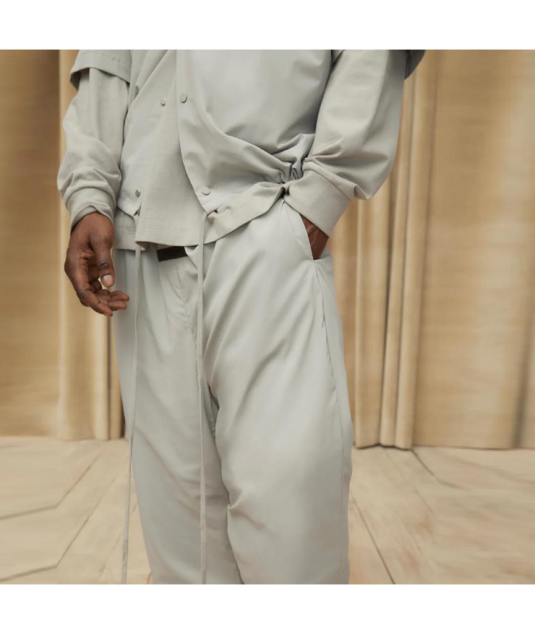 FEAR OF GOD ESSENTIALS Серые повседневные брюки, фото 3