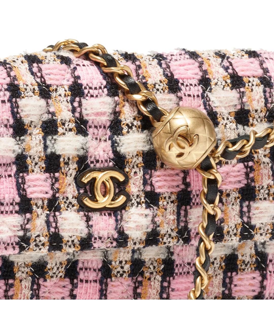 CHANEL Розовая сумка через плечо, фото 3