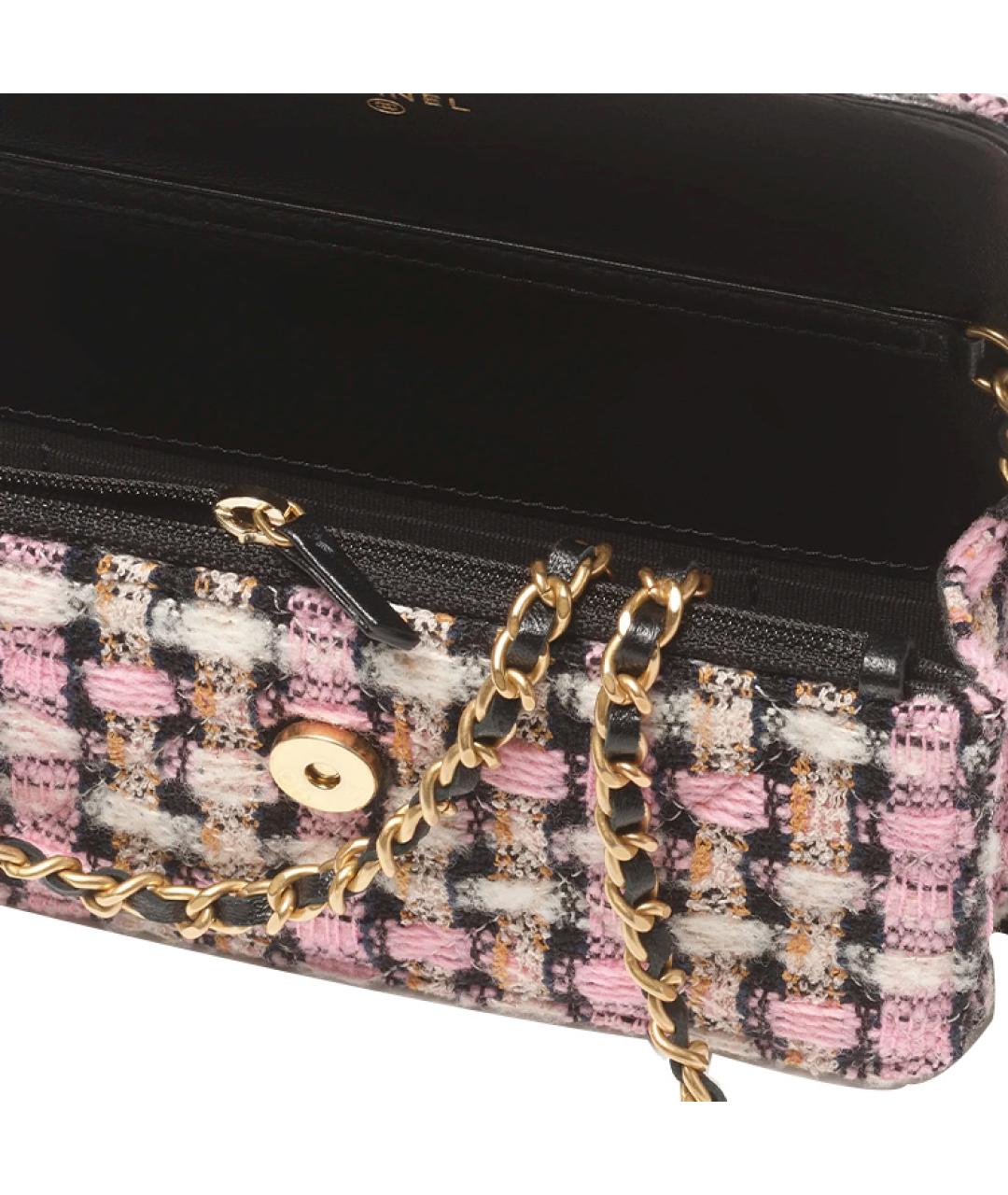 CHANEL Розовая сумка через плечо, фото 4
