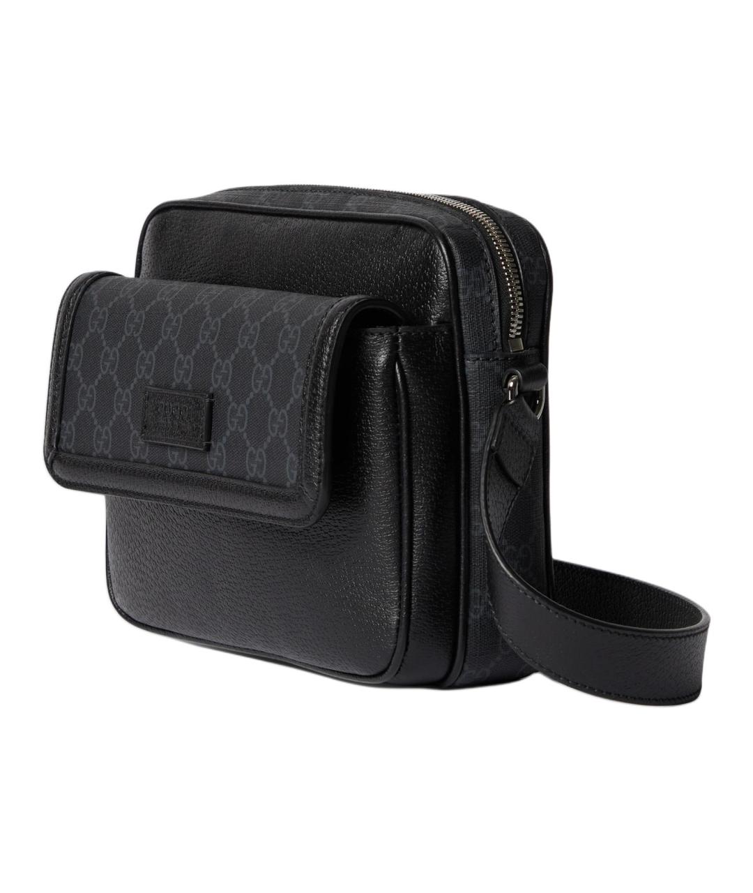 GUCCI Черная сумка через плечо, фото 2