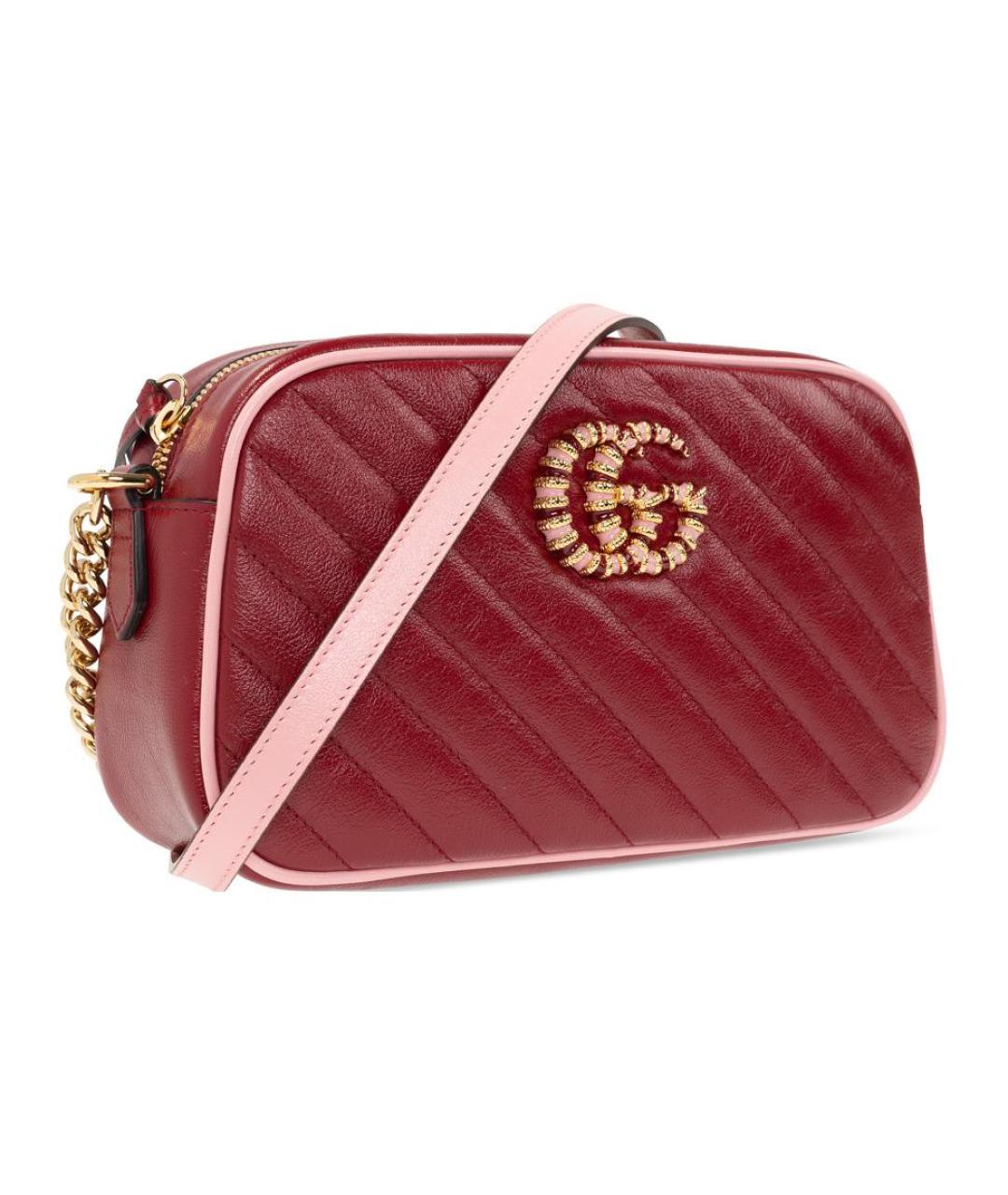 GUCCI Красная сумка через плечо, фото 2