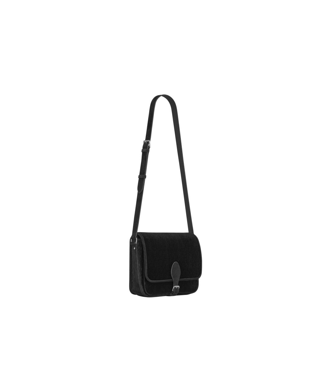 SAINT LAURENT Черная сумка на плечо, фото 3