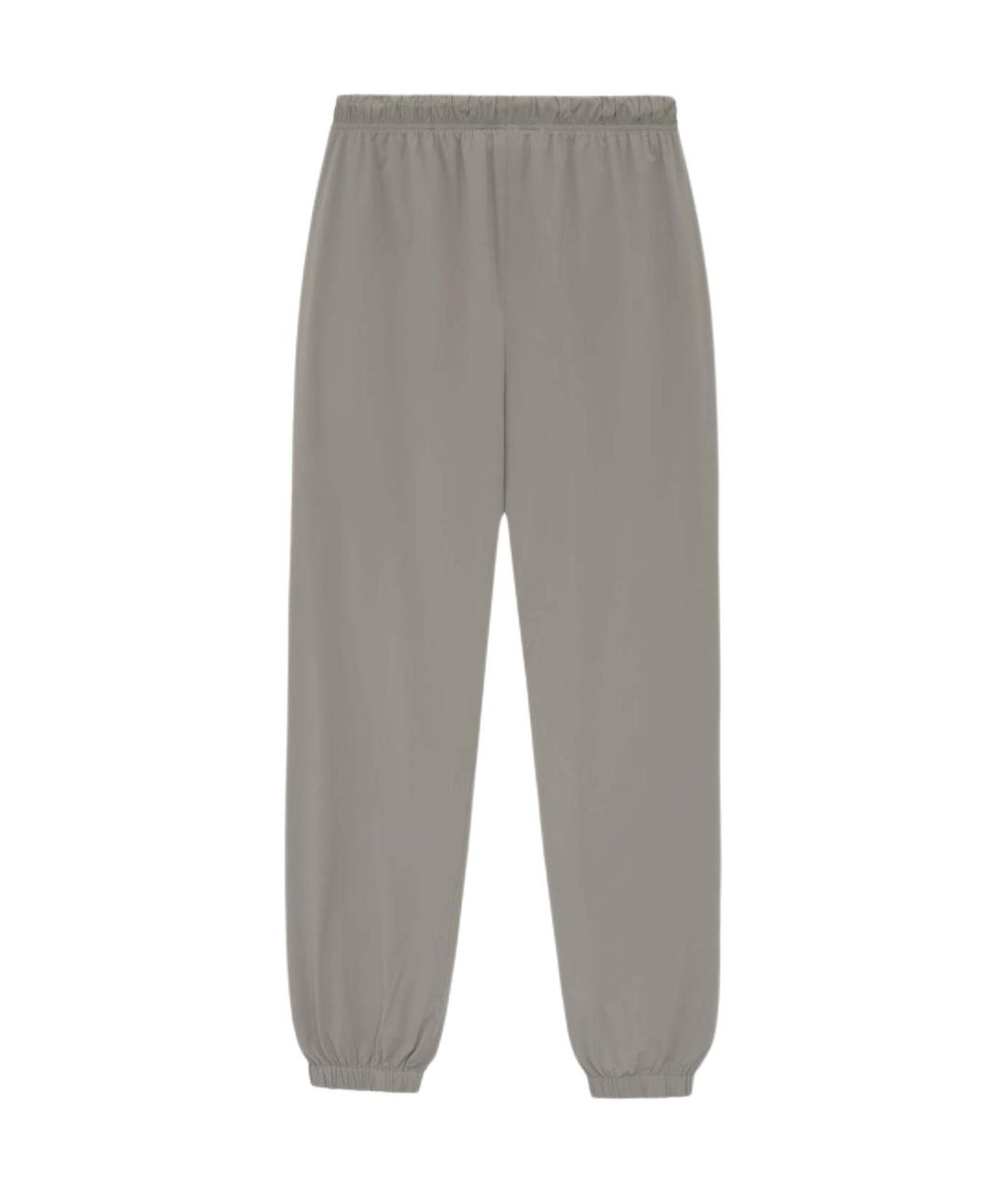 FEAR OF GOD ESSENTIALS Серые хлопковые повседневные брюки, фото 2