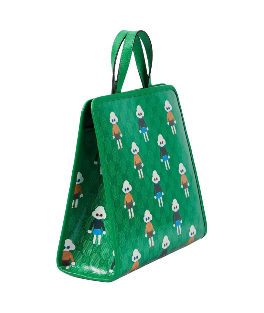 GUCCI Зеленая сумка тоут, фото 2