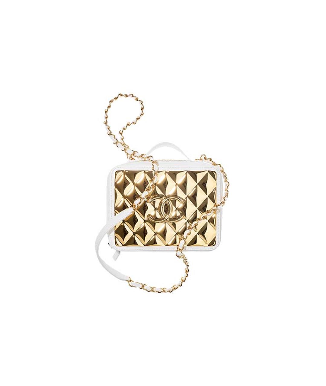 CHANEL Белая сумка через плечо, фото 2