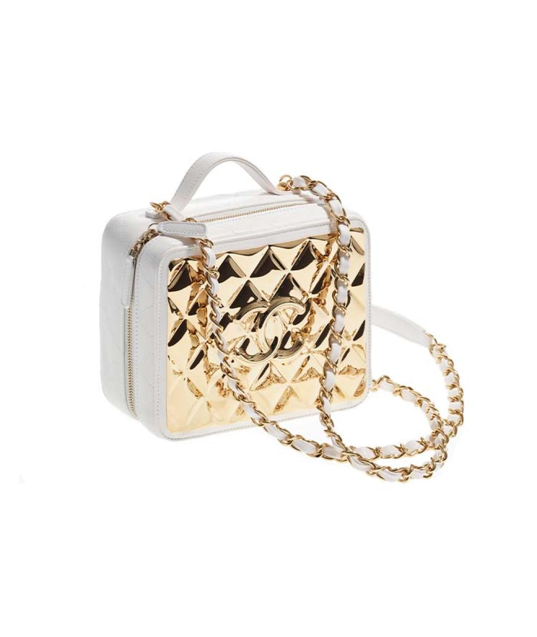 CHANEL Белая сумка через плечо, фото 1