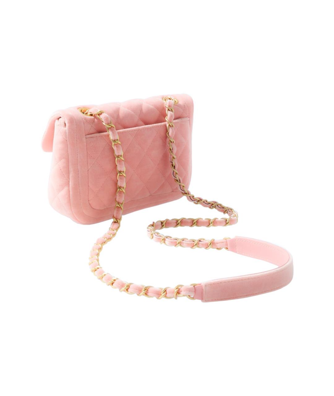 CHANEL Розовая сумка через плечо, фото 3