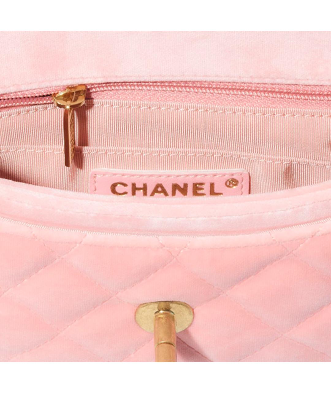 CHANEL Розовая сумка через плечо, фото 4