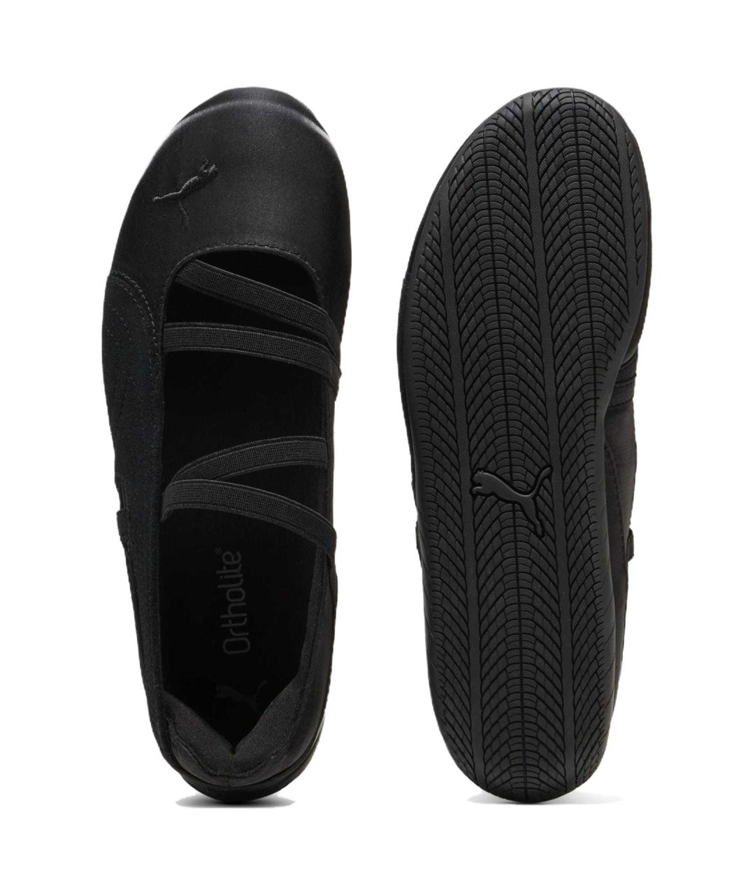 PUMA Черные кеды, фото 4