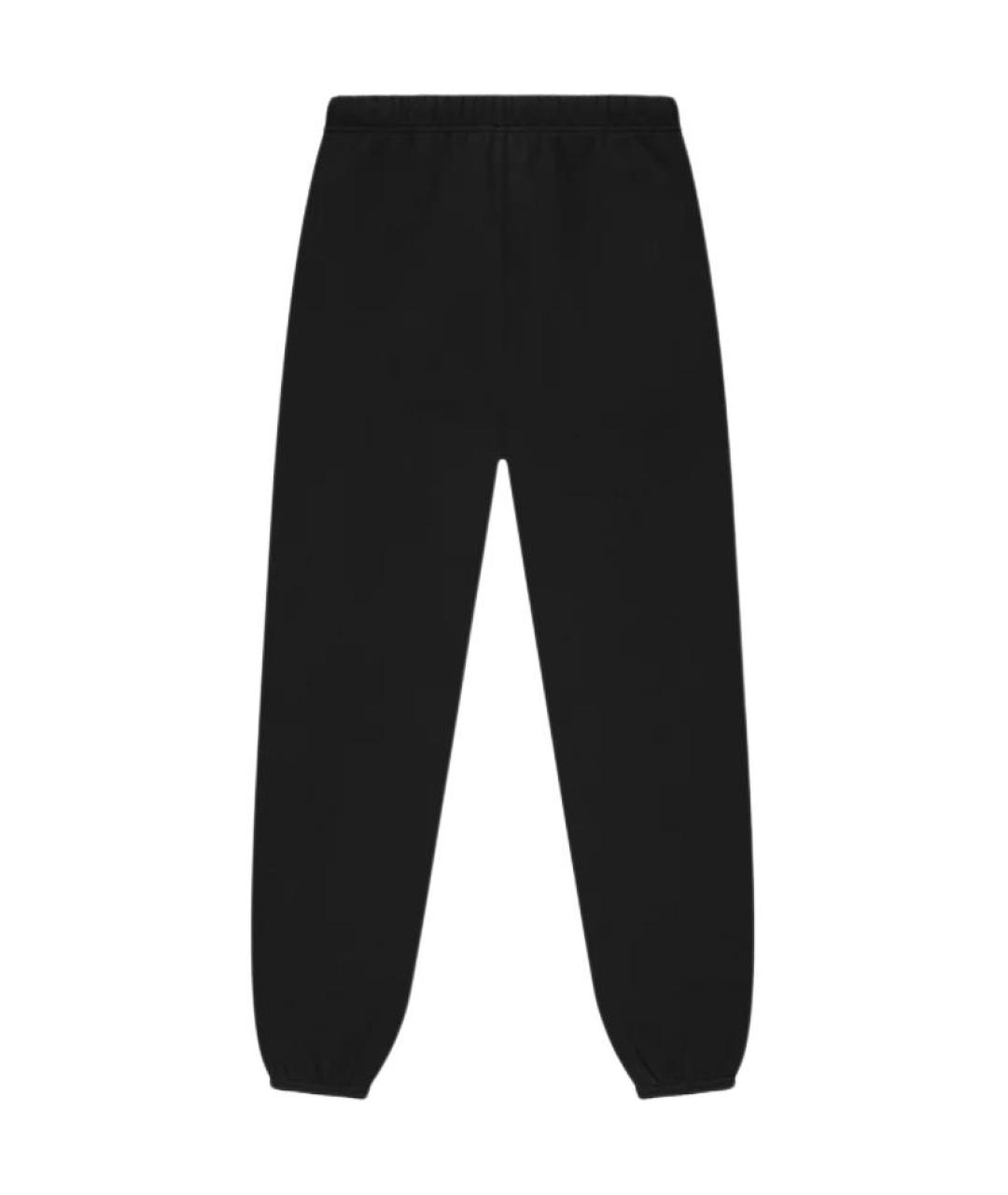 FEAR OF GOD ESSENTIALS Черные хлопковые повседневные брюки, фото 2